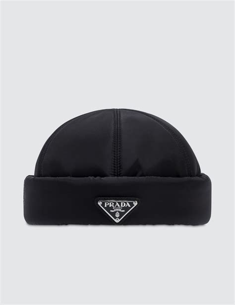 prada beanie hat women's|prada nylon hats.